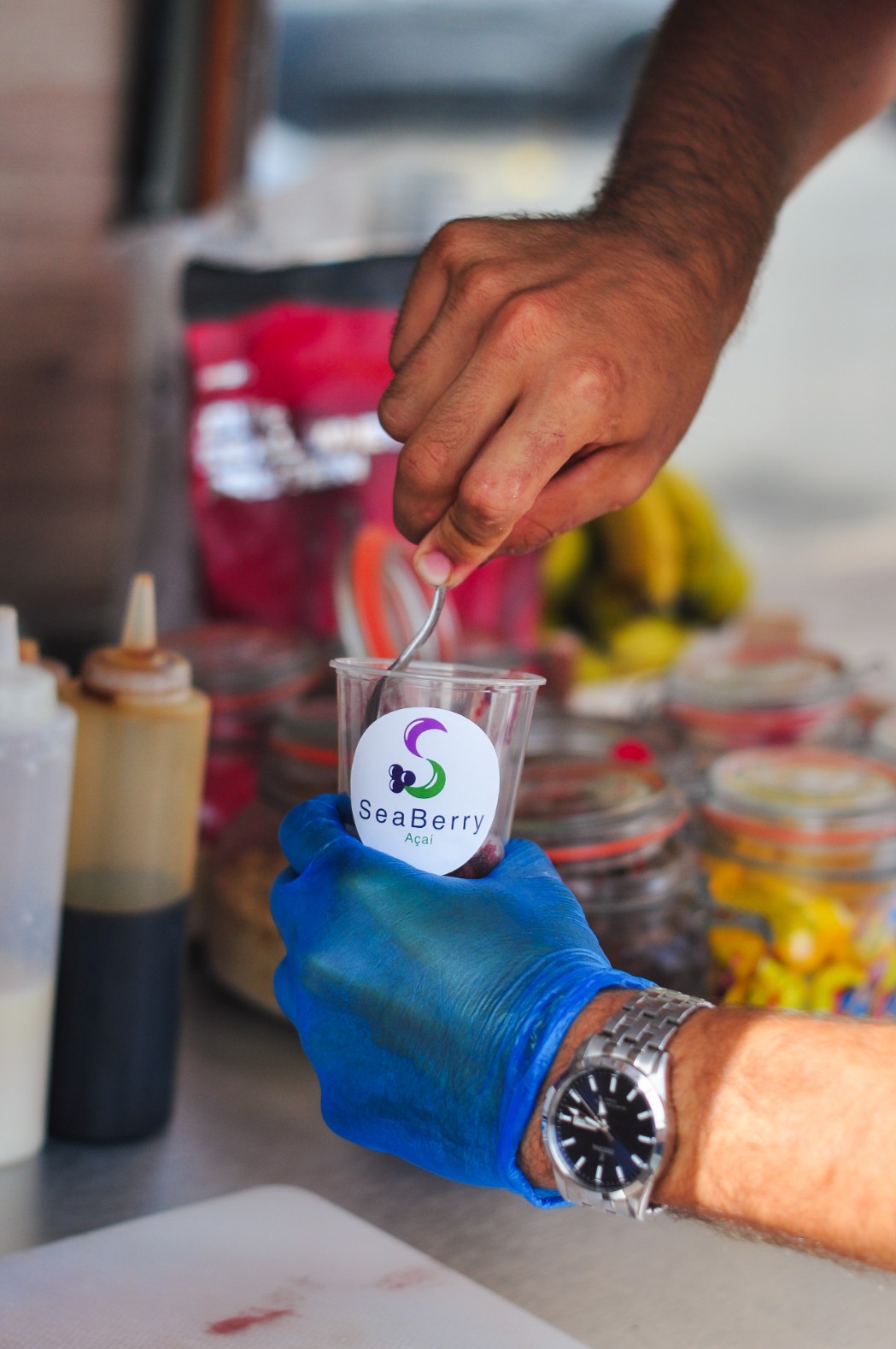 Artisan preparation of SeaBerry açaí