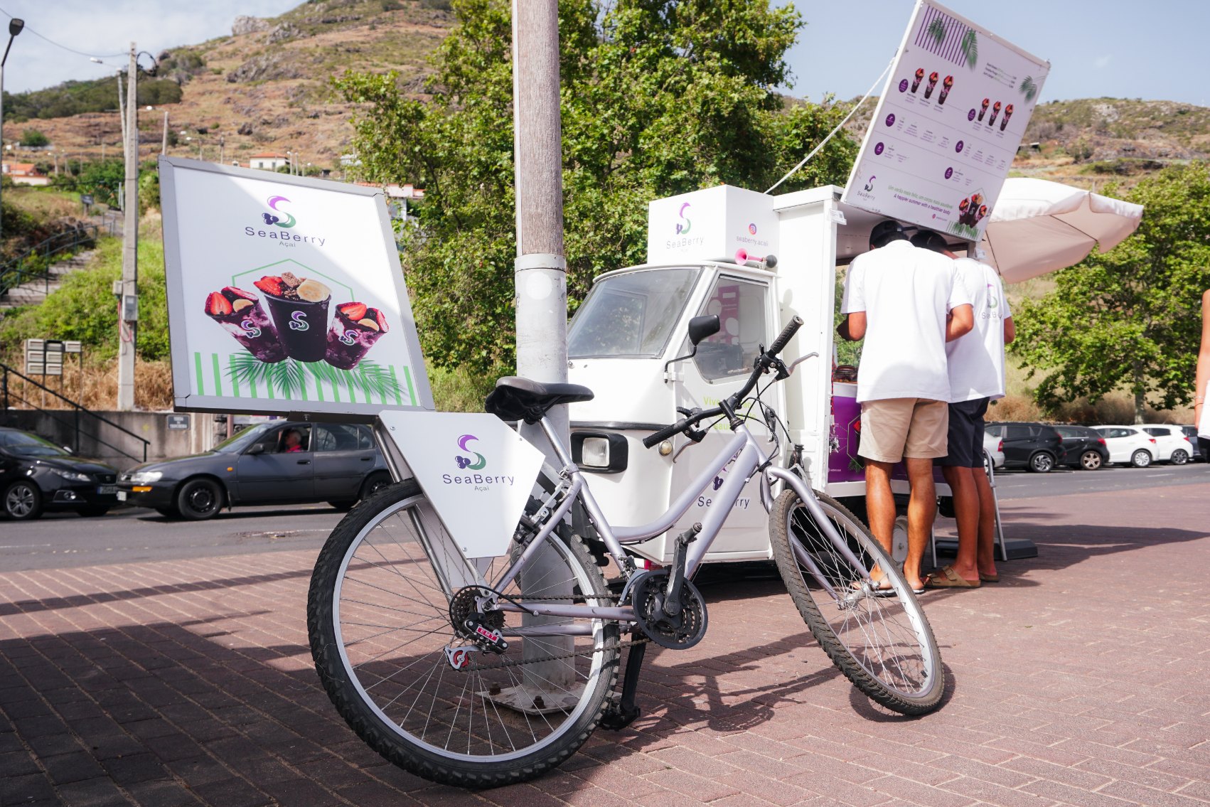SeaBerry brand bike in the Machico summer